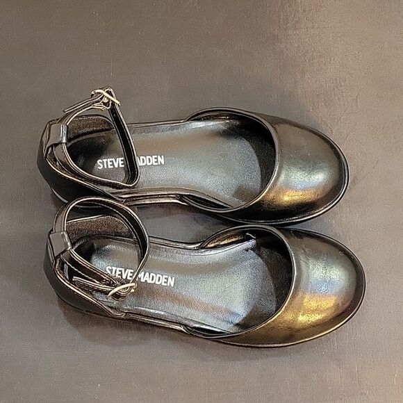 BRAND NEW STEVE MADDEN JKLAIR D'ORSAY ADJUSTABLE BUCKLE ANKLE STRAP FLAT… - Picture 8 of 15